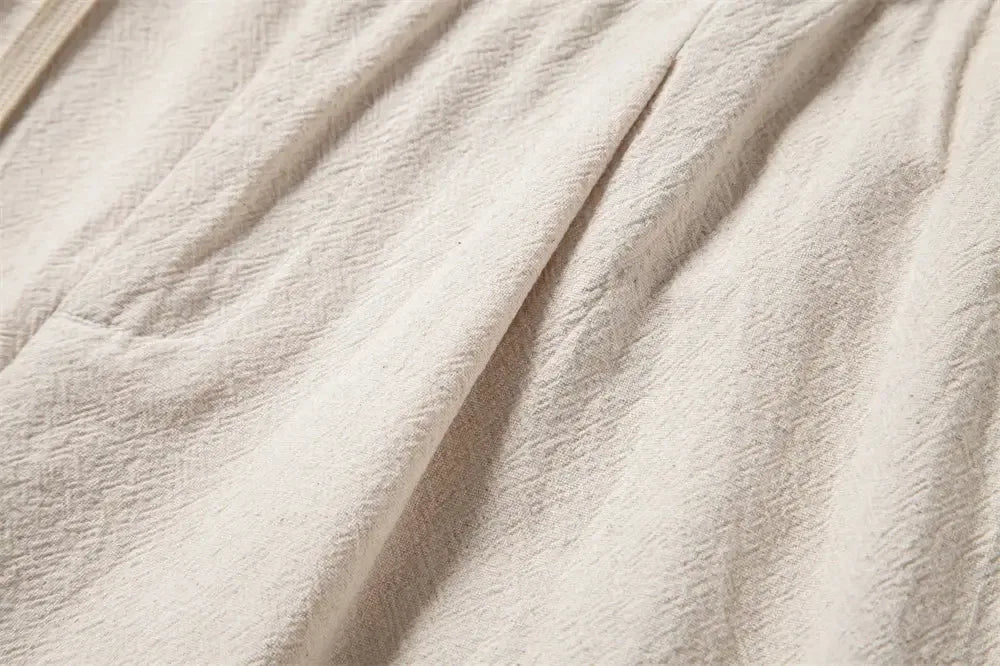 AIOPESON Casual Linen Men Trousers - ShopHub