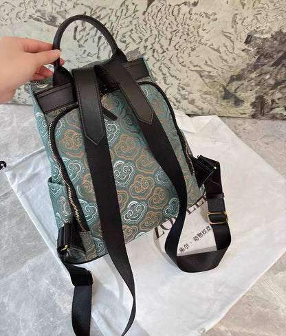 2026 New ZOOLER Handmade Cow Leather Backpack Luxury Large Capacity Backpack Chinese Style Backpack#JH936