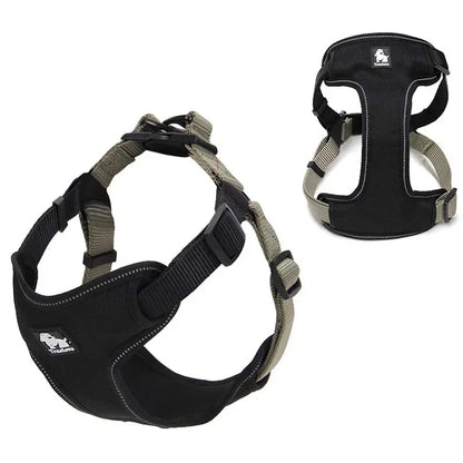 Truelove Padded Reflective Dog Harness Vest Pet Step in Harness Adjustable No Pulling Pet Harnesses for Small Medium Dog TLH5951