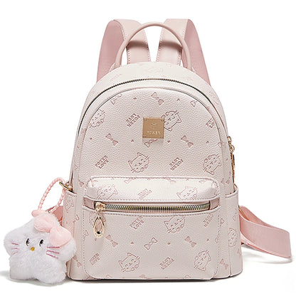FOXER Brand PVC Leather Backpack Cute Embossing 2026 New Design Large Capacity School Bag Women's Fashion Travel Bags