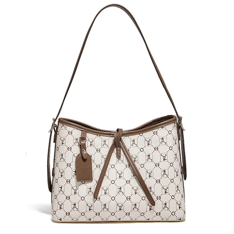 FOXER Women Tote Shoulder Bag Fashion Signature Lady Handbag Purse Chrismas Gift