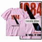 COOLMIND X0001 1984 Graphic Cotton Tee