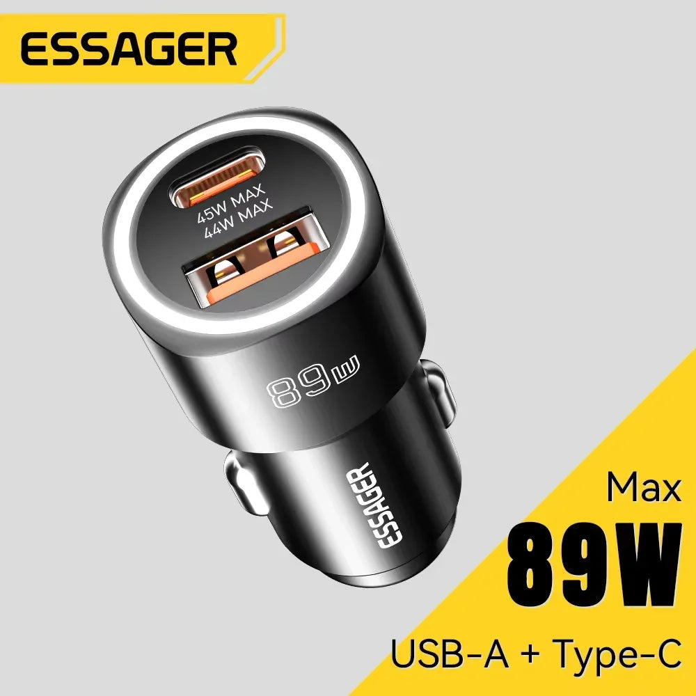 Essager USB C Car Charger - ShopHub
