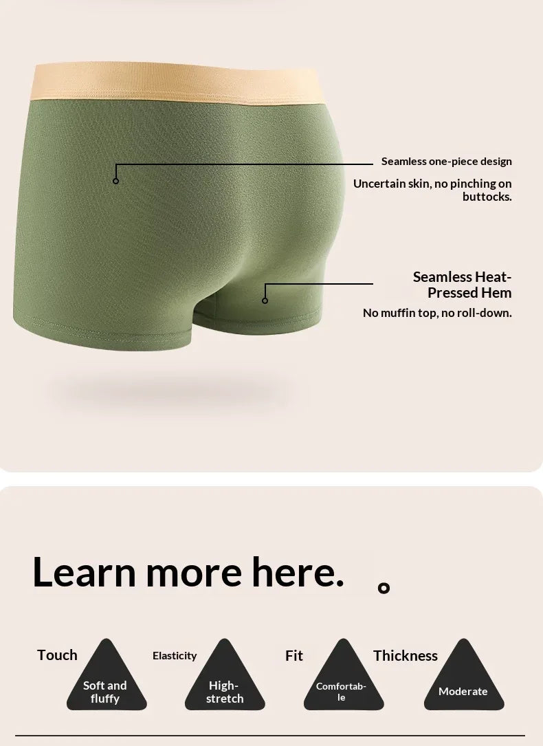 3 Pack Men's Casual Boxer Shorts - ShopHub