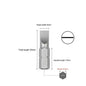 S2 Steel Slotted Screwdriver Bits Set – 1/4" Shank (6 different types available) Habicare