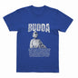 COOLMIND U0003 Buddha Statue Graphic Cotton Tee