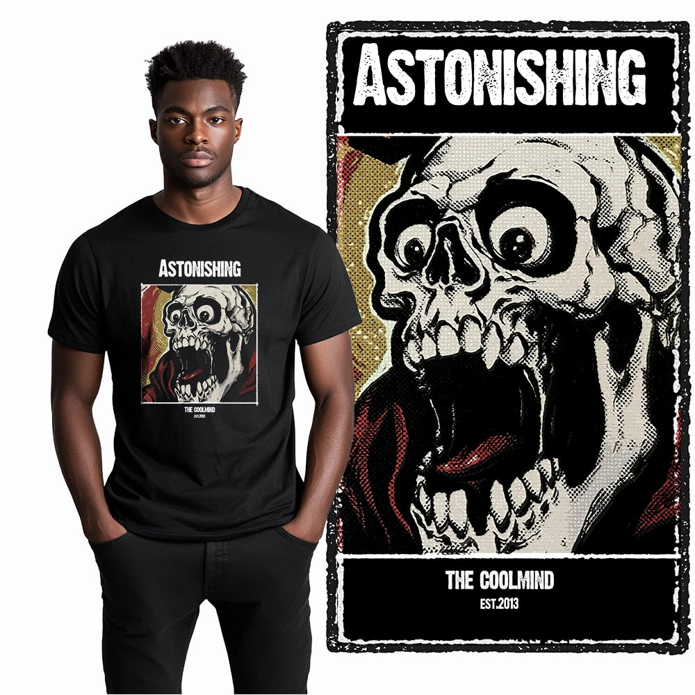 COOLMIND Skull Graphic T-Shirt | Unisex Streetwear