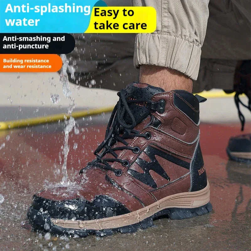 Kankeirr Waterproof Man's Safety Boots - ShopHub