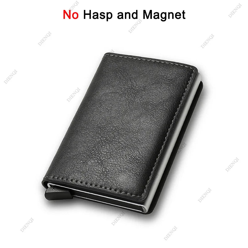 Compact Men's Wallets With RFID Protection