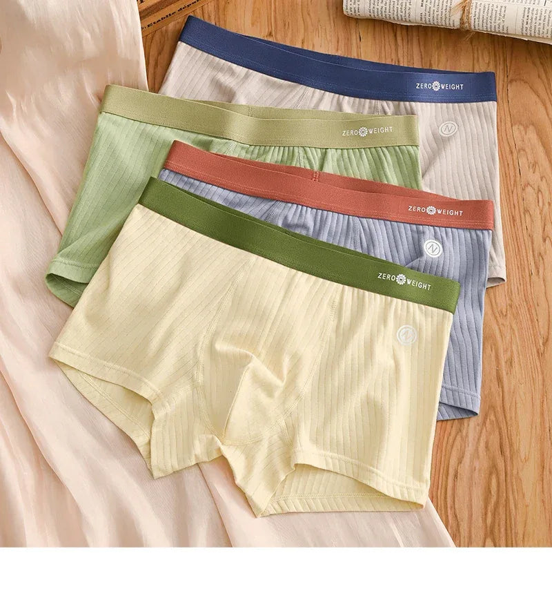 Men's Cotton Boxer Shorts - ShopHub