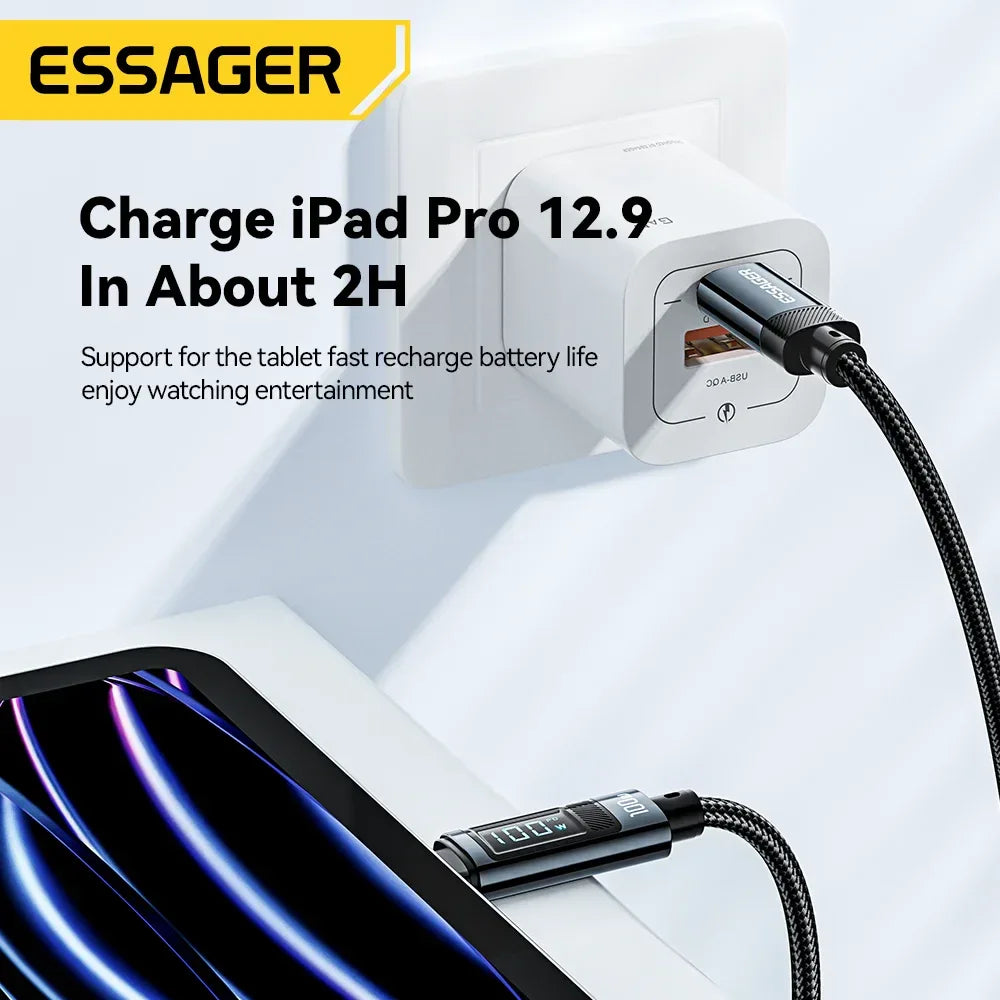 Essager 100W USB Type C Cable - ShopHub