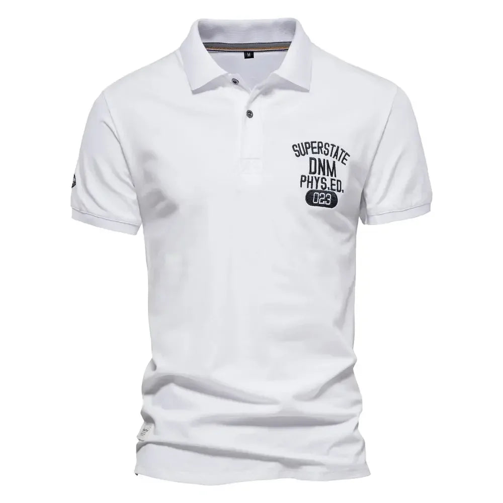 AIOPESON Men's Cotton Polo Shirts - ShopHub