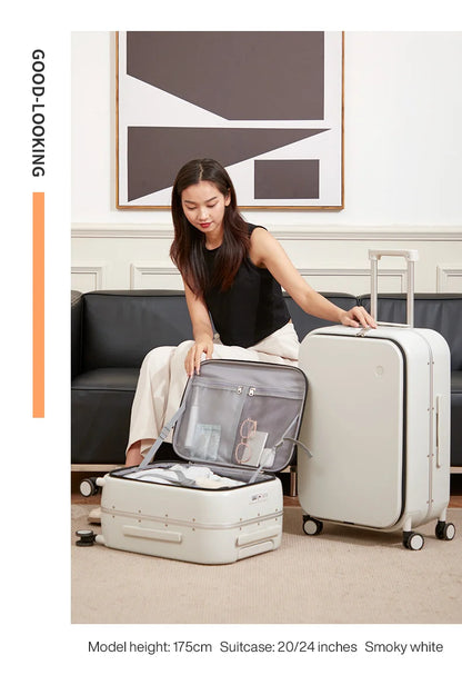 Mixi Premium Polycarbonate Rolling Suitcase