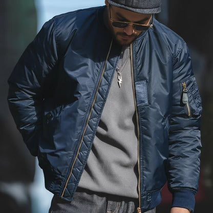 MADEN Padded Flight Jacket | Military Green or Navy