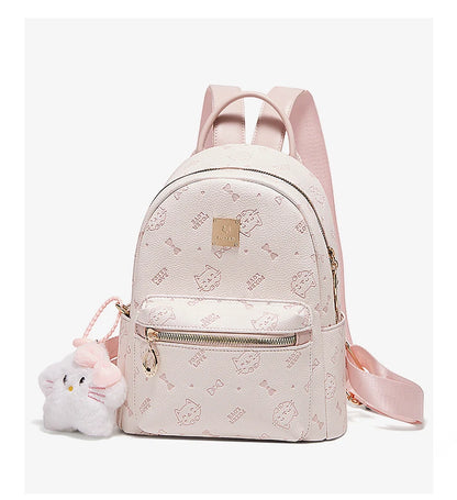 FOXER Brand PVC Leather Backpack Cute Embossing 2026 New Design Large Capacity School Bag Women's Fashion Travel Bags