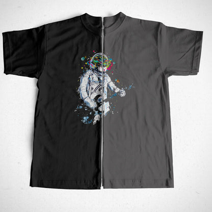 COOLMIND CP0289 Space Print Cotton Tee