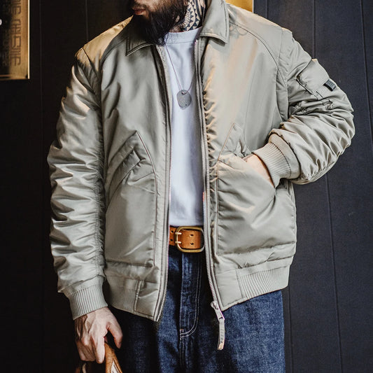 MADEN CWU-45P Padded Pilot Jacket | Grey Green