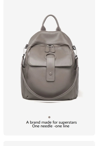 HOT ZOOLER Full Skin 100% Genuine Leather Backpack Women's Bag Classic 2026 New Large Backpack Designer Business Need #SC1700