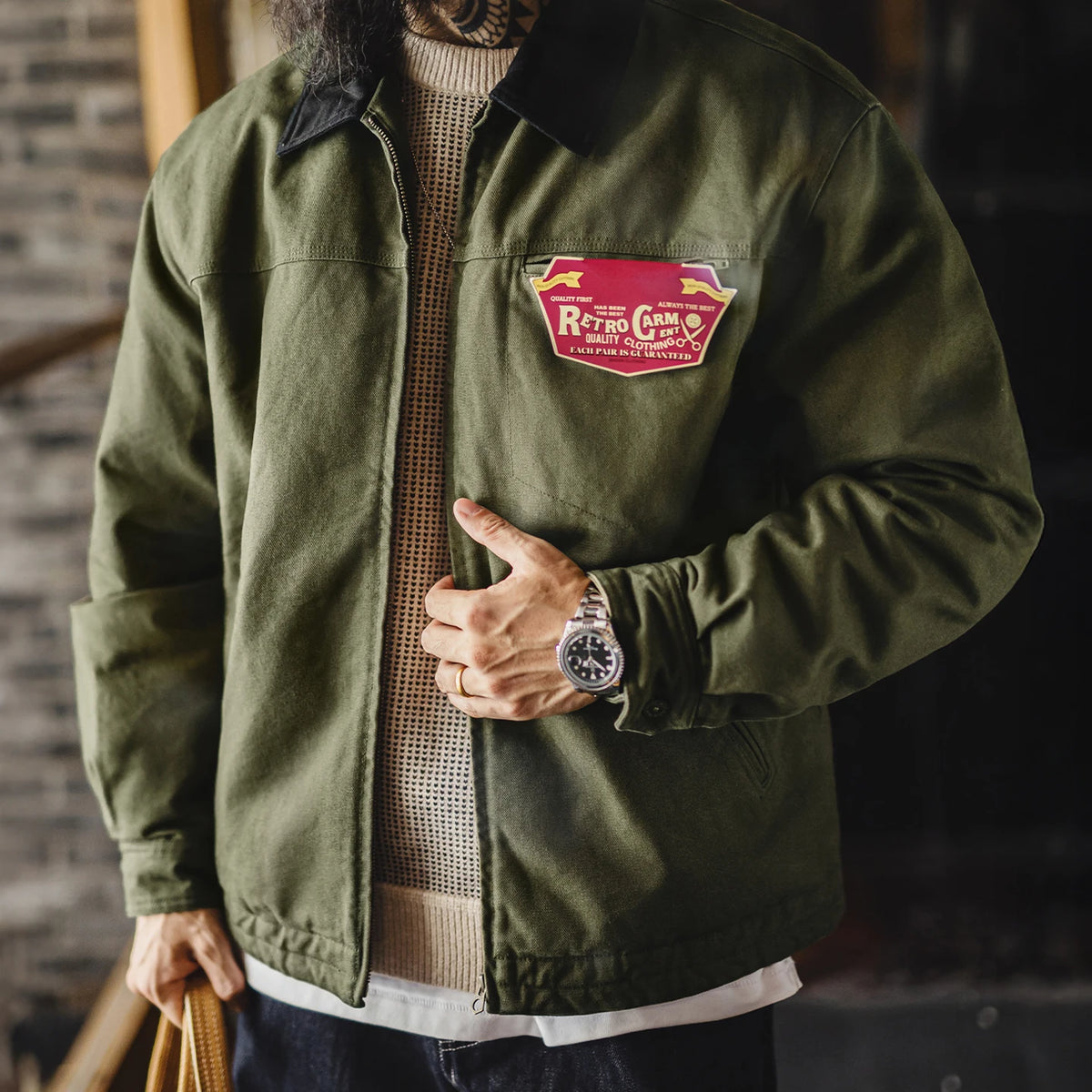 MADEN Heavyweight Cotton Workwear Jacket | Four Colours