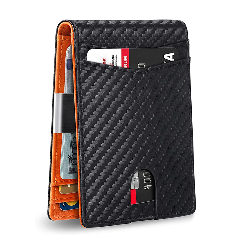 Rfid Microfier Leather Men's Luxury Wallets