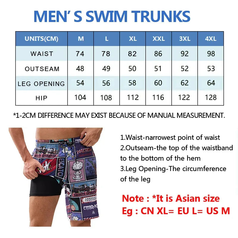 DATIFER Men's Boardshorts - ShopHub