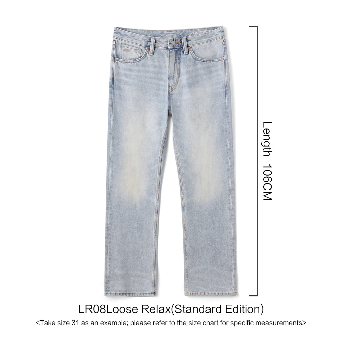 SIMWOOD 2026 Autumn New Loose Relax 13.5oz Heavyweight Washed Vintage Jeans Men Denim Pants Retro  Streetwear