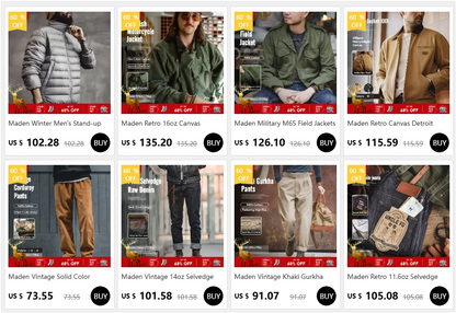 Maden Men's Shirt Casual Corduroy Long Sleeve Shirts Slim Fit Overcoat Spring Fleece Jacket Men's Clothing Retro Fashion Blouses