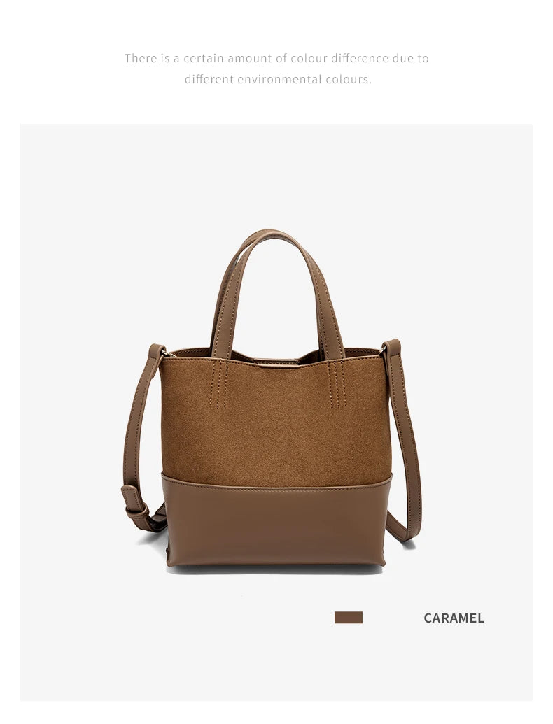FOXER PU Leather Women's Handbag 2026 Stylish Retro Tote Bag Large Capacity Shoulder Bag for Daily Commute