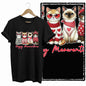 COOLMIND Black Cat Graphic T-Shirt | Women's 50-Design