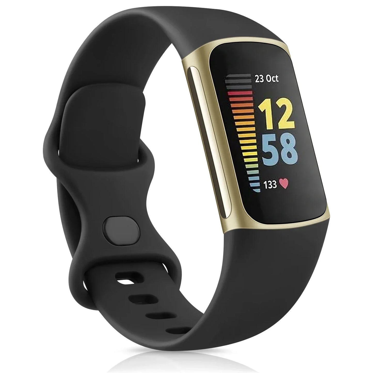 Silicone Sport Strap for the Fitbit Charge 5 Series (25 colours available) Habicare