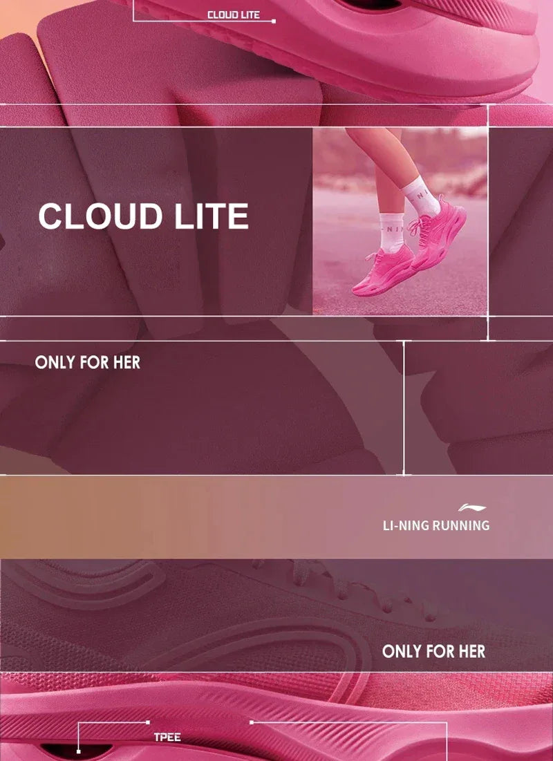 Li-Ning Women's UNICORN Cushion Running Shoes - ShopHub