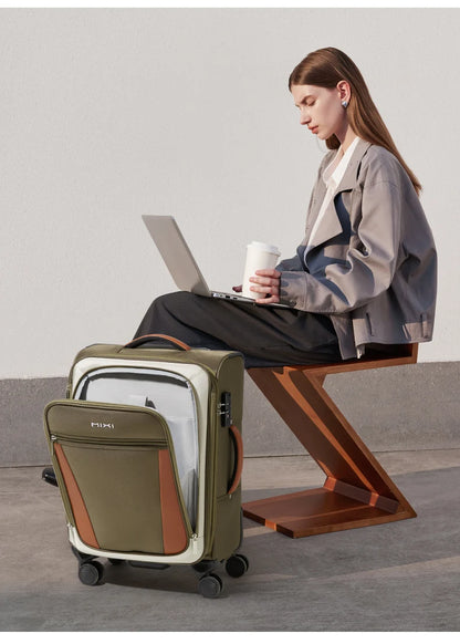 Mixi Compact 20-inch Carry-on Suitcase