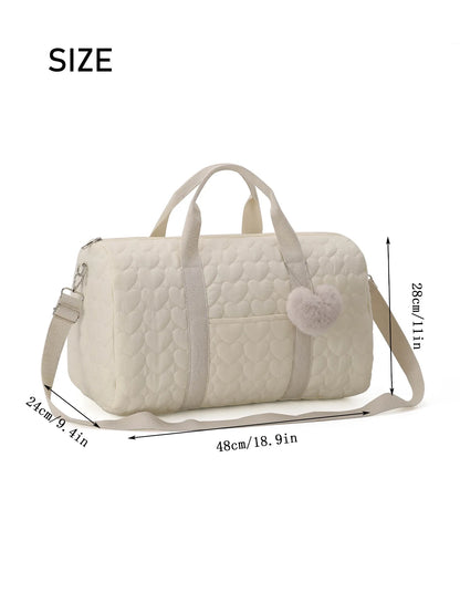 Newborn Baby Care Diaper Bag Mummy Shoulder Bag Embroidery Quilted Stroller Diaper Storage Organizer Large Handbags