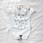 Kids Tales Little Wanderer Cotton-Blend Hooded Baby Romper