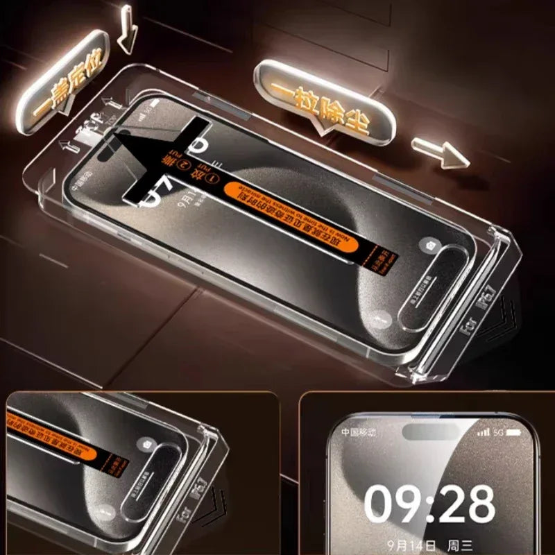 AKABEILA Samsung Dust Free Tempered Glass Screen Protectors - ShopHub