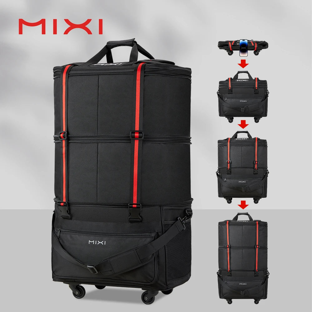 Mixi Expandable Large Capacity Foldable Travel Bag