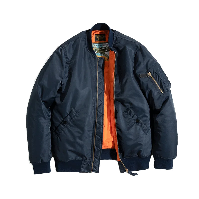 MADEN Padded Flight Jacket | Military Green or Navy