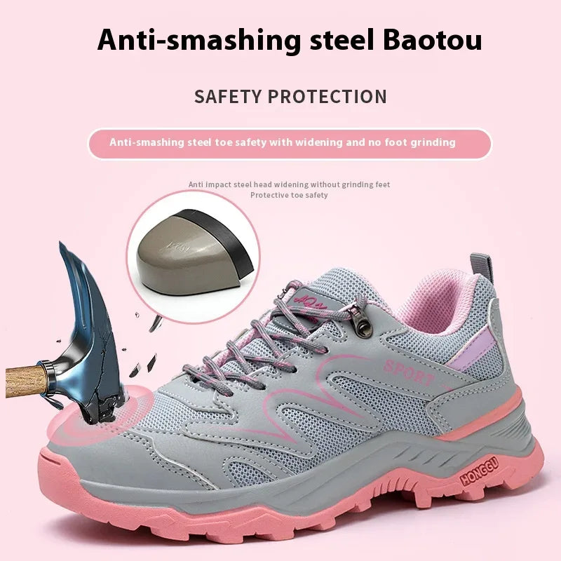 Kankeirr Women's Lightweight Safety Shoes - ShopHub