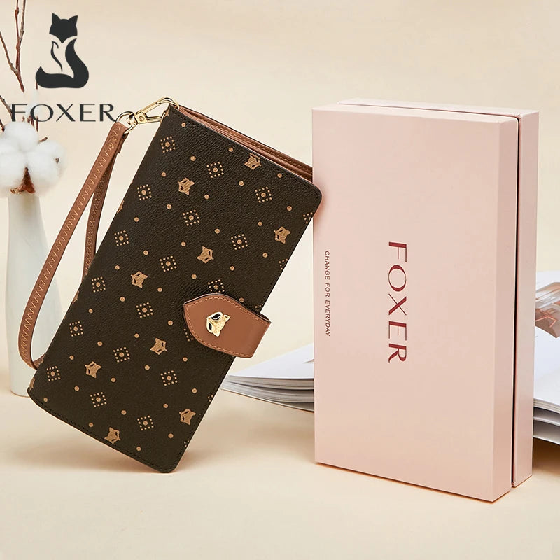 FOXER Women's Long Wallet