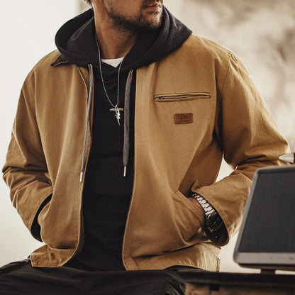 MADEN Heavyweight Cotton Workwear Jacket | Four Colours