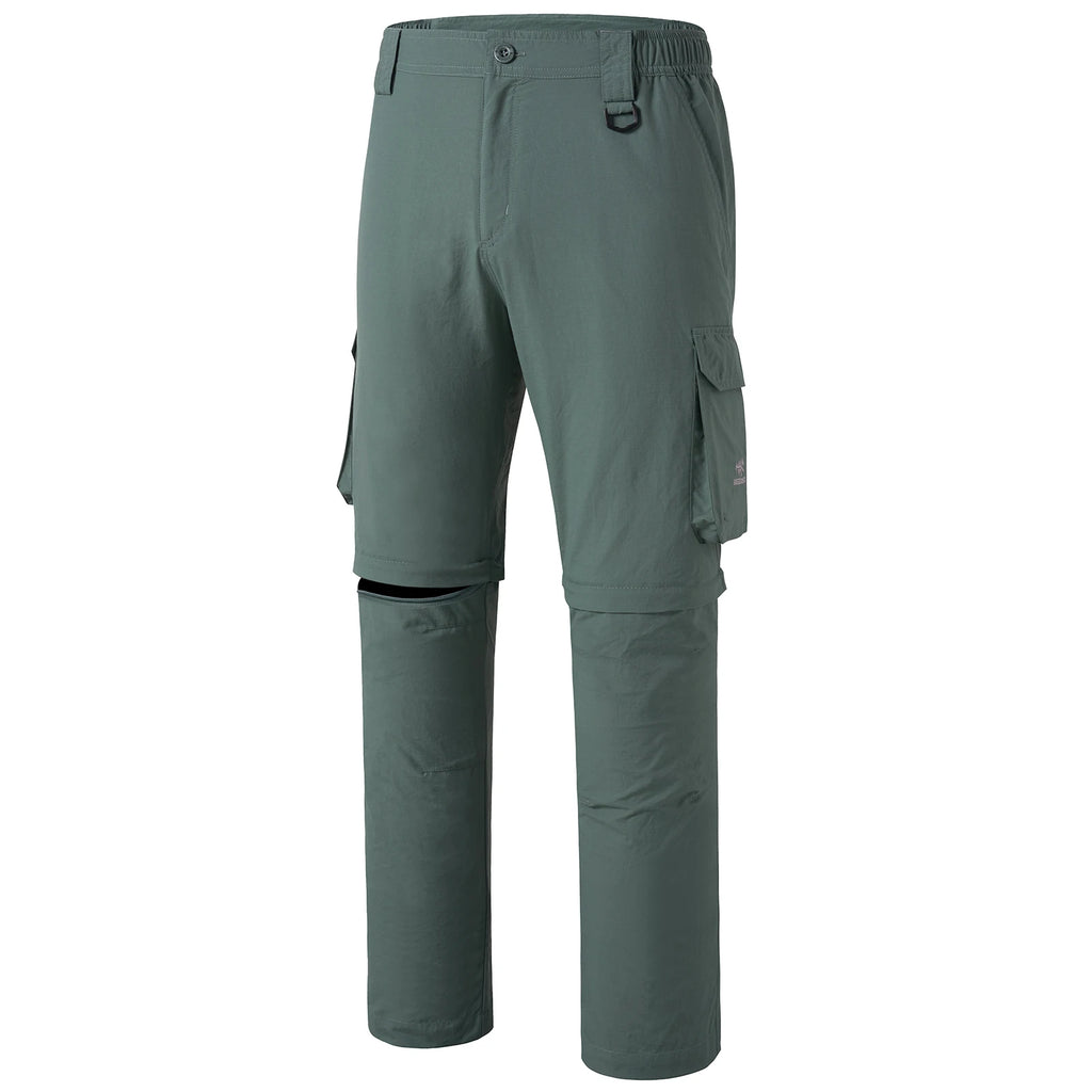 BASSDASH Men’s Outdoor Quick Dry Convertible Pants ShopHub