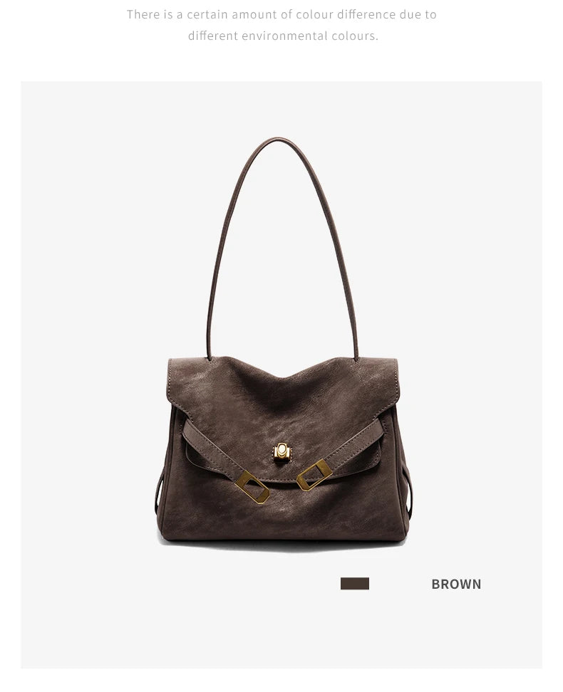 FOXER Women's Leather Shoulder Tote Bag
