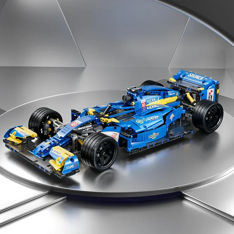 TOYLINX 1:10 Building Racing Car Blocks - ShopHub