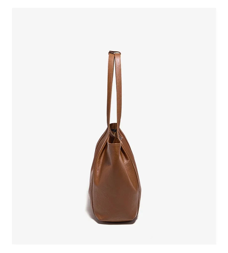 FOXER Women's Cow Leather Tote Shoulder Bag