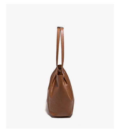 FOXER Women's Cow Leather Tote Shoulder Bag