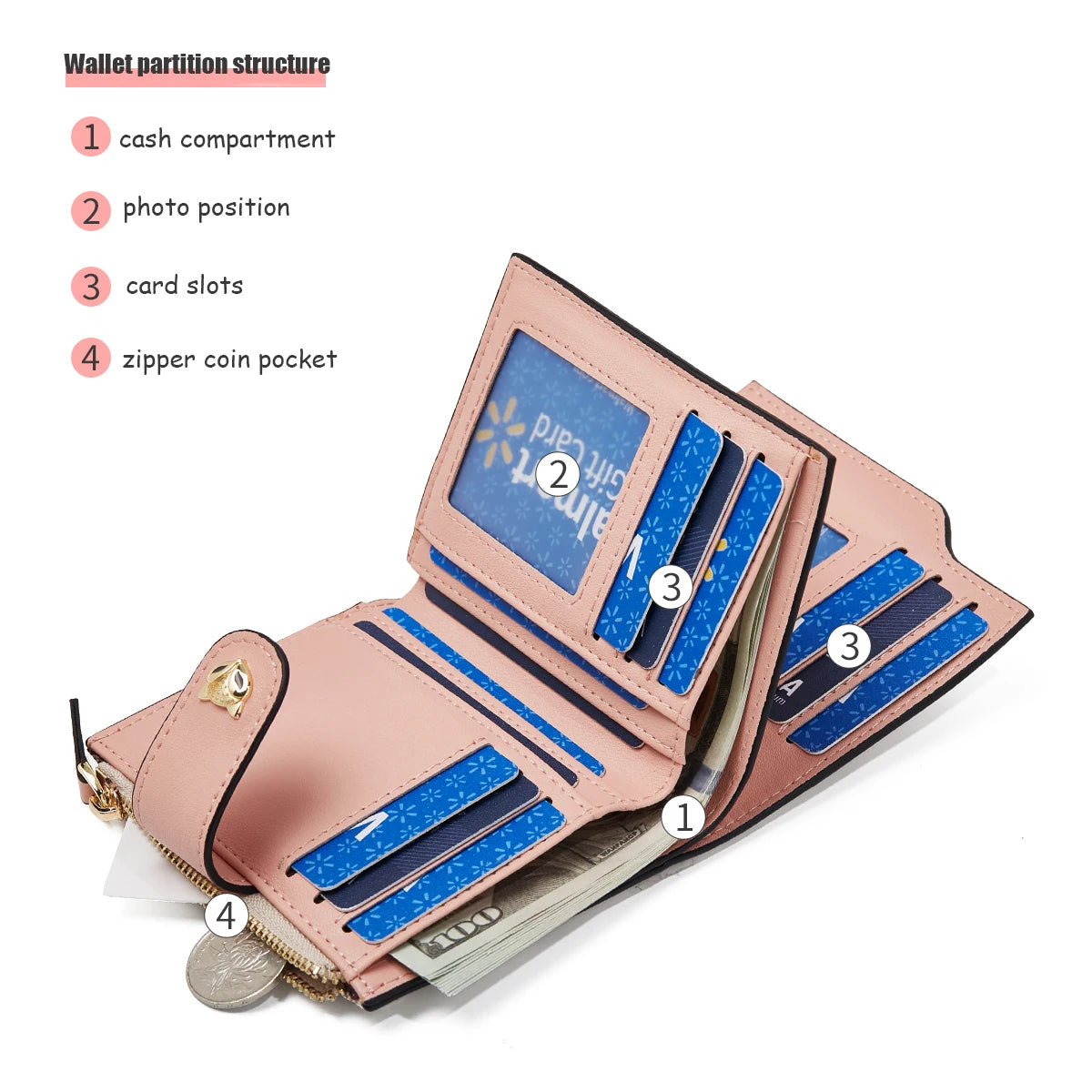 FOXER Women's Short Wallet
