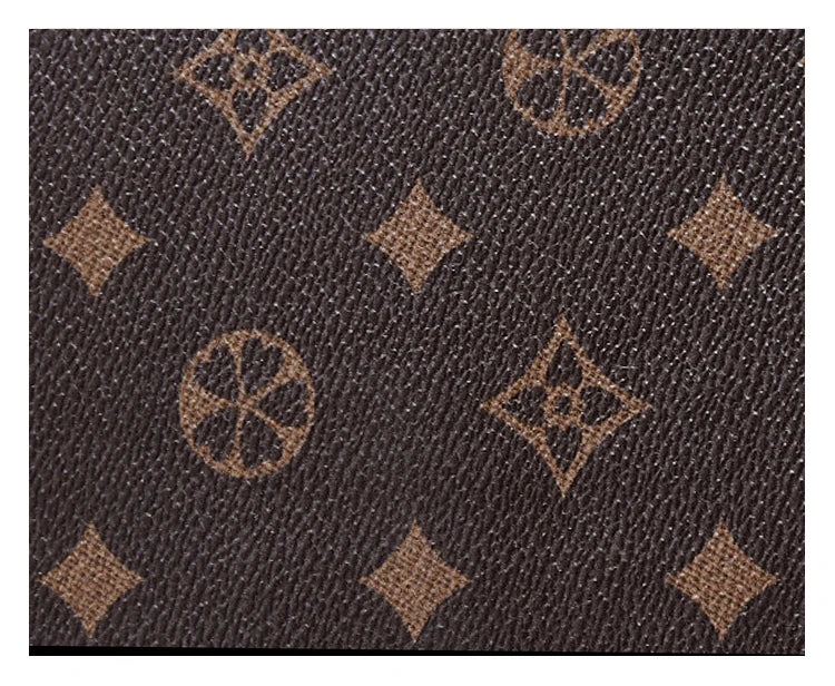 FOXER Vintage Monogram Chain Crossbody Bag