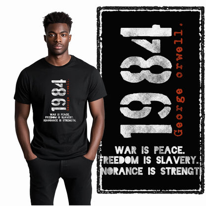 COOLMIND X0014 1984 Vintage Graphic Cotton Tee