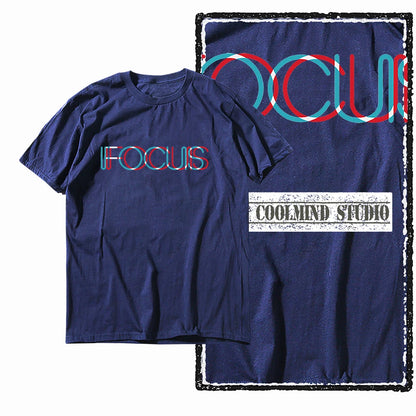 COOLMIND X0058 Sharp Mind Focus Graphic Tee