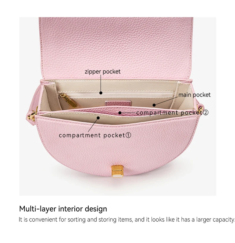 BAFELLI Half-Moon Saddle Bag